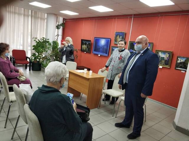 Профилактическая беседа для жителей района Люблино