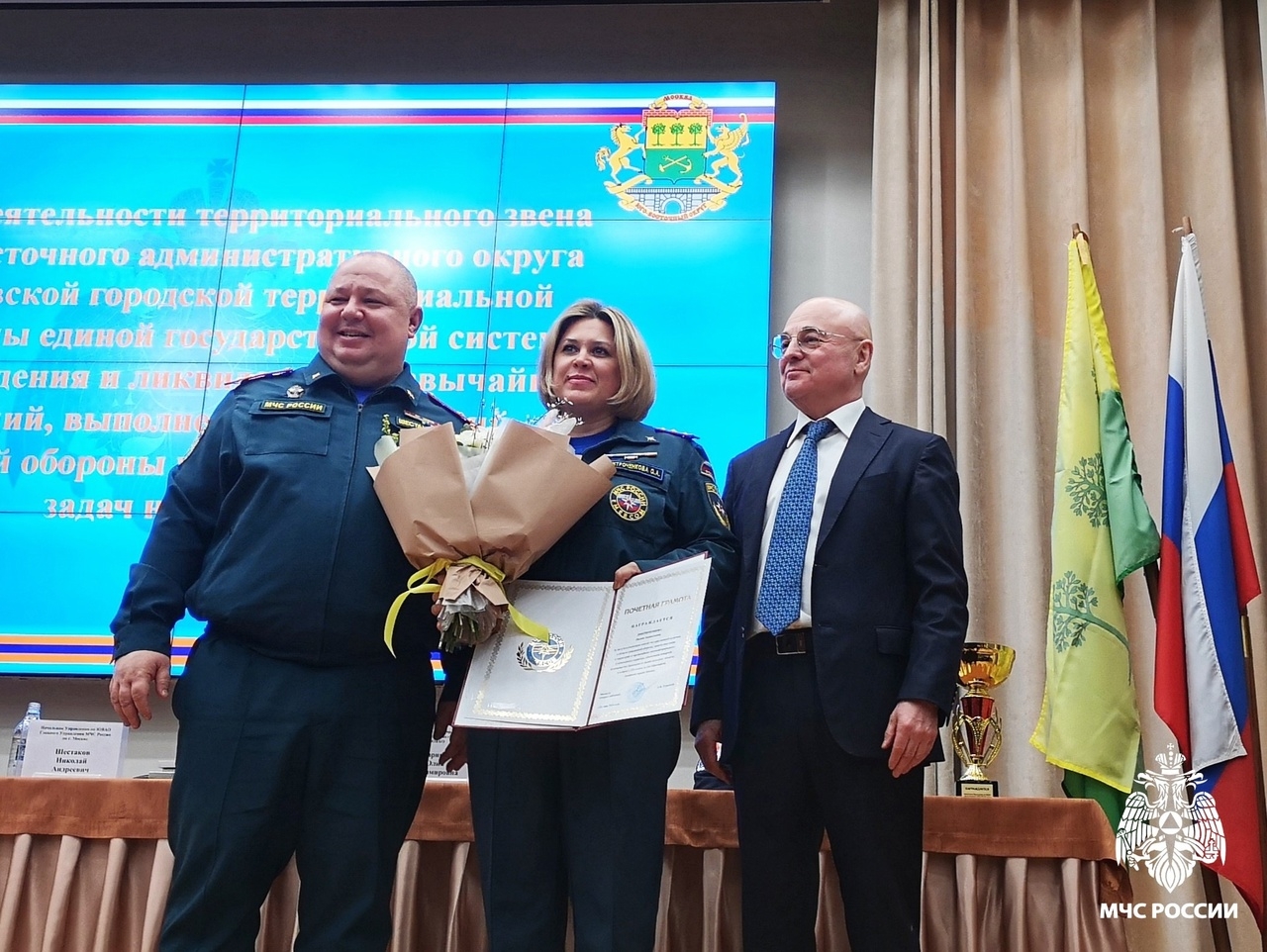 Подведены итоги пожарно-спасательного гарнизона ЮВАО за 2024 год