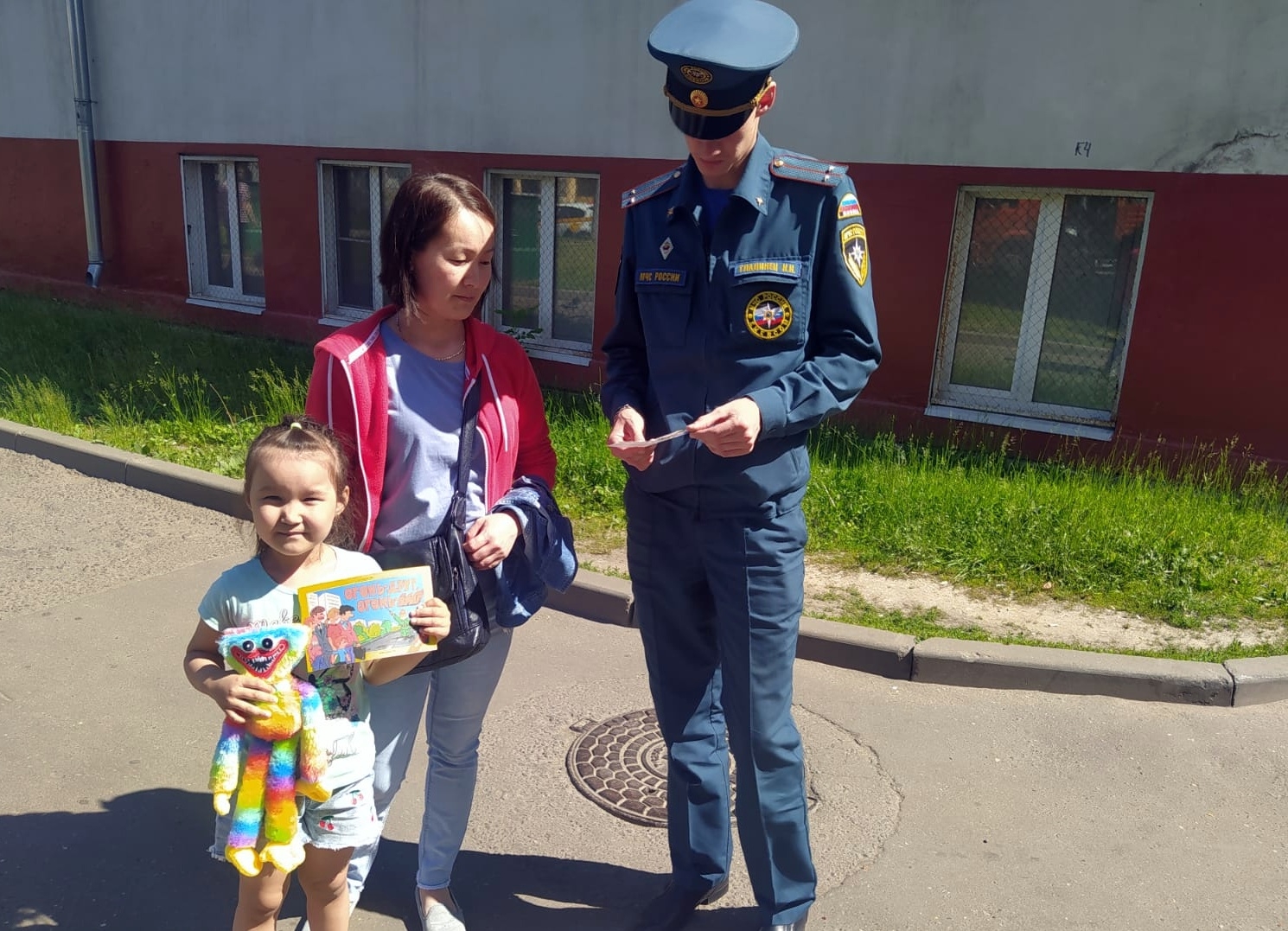 Профилактическое мероприятие в жилом секторе с жителями района Лефортово