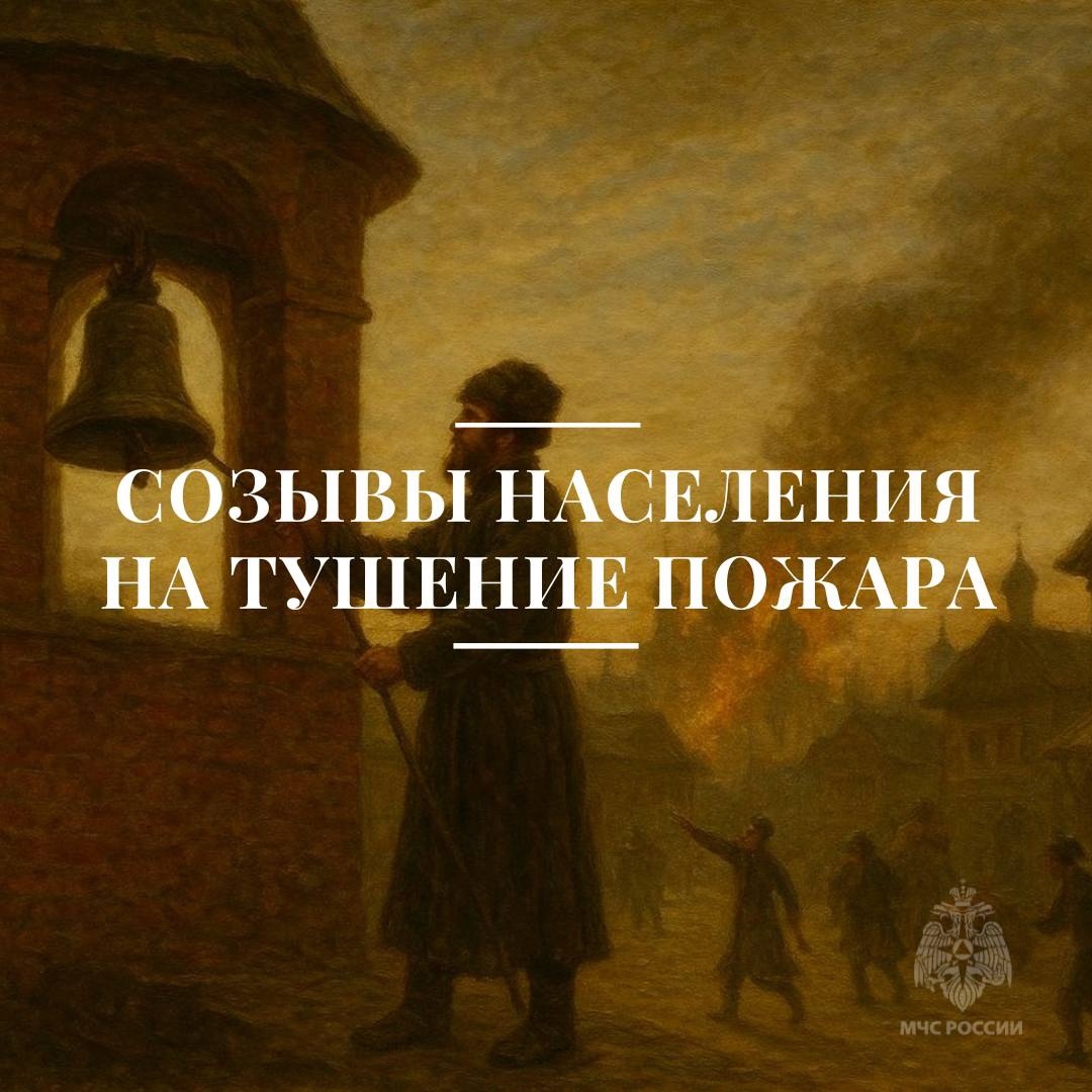 Как это было: созывы населения на тушение пожара Как это было: созывы населения на тушение пожара