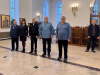 Полицейские Юго-Восточного округа и общественник встретили Крещение Господне в храме Иоанна Кронштадтского