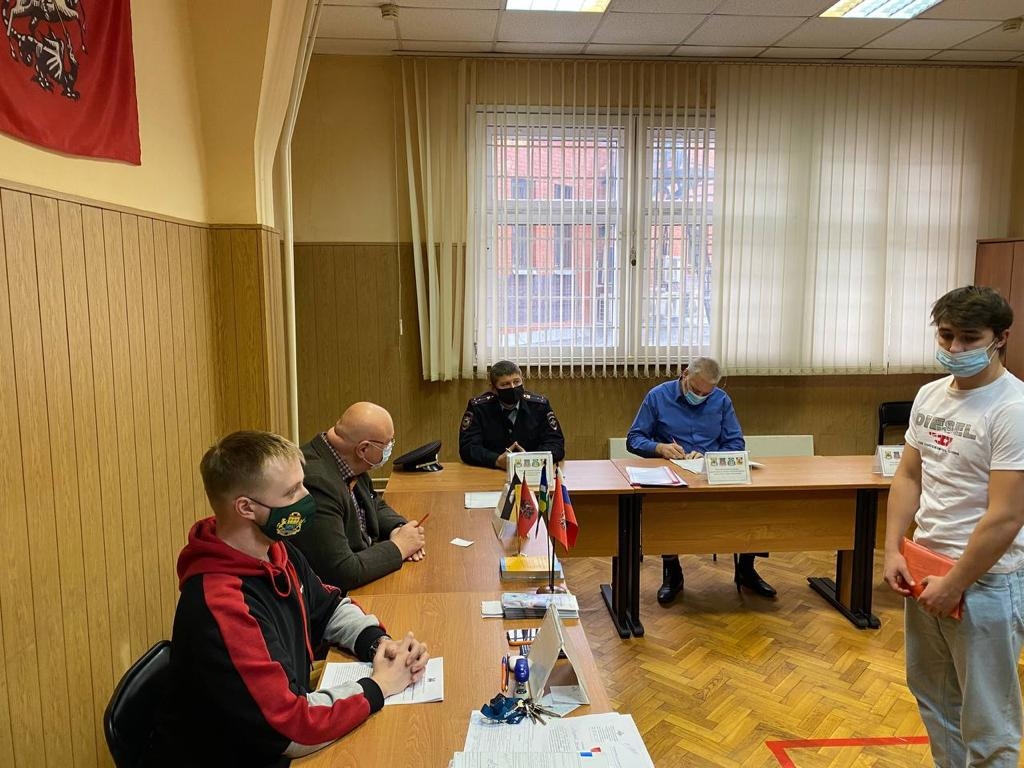 Заседание призывной комиссии района Люблино Заседание призывной комиссии района Люблино